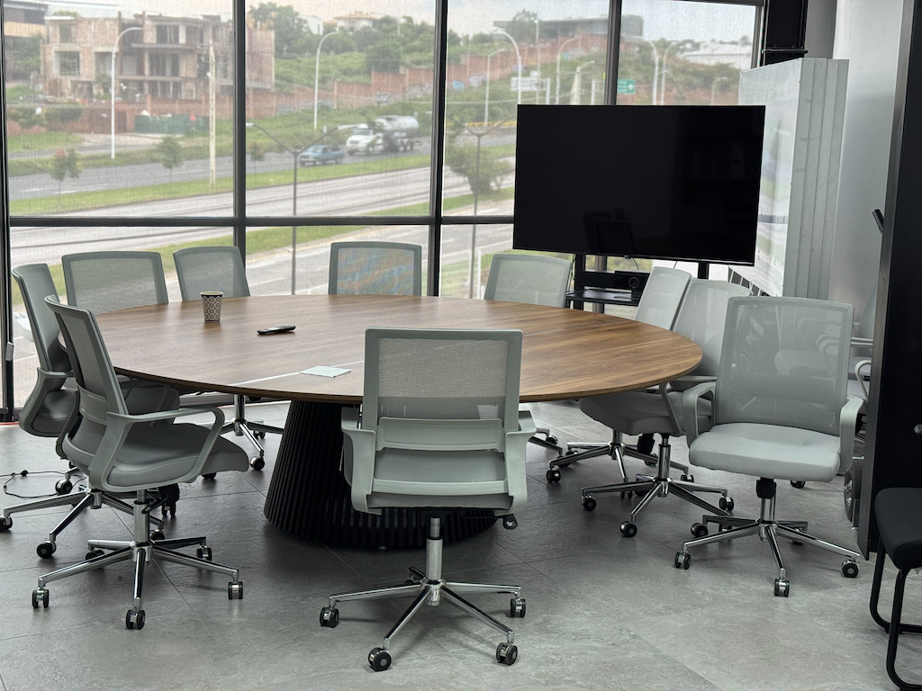 Sala de juntas redonda
